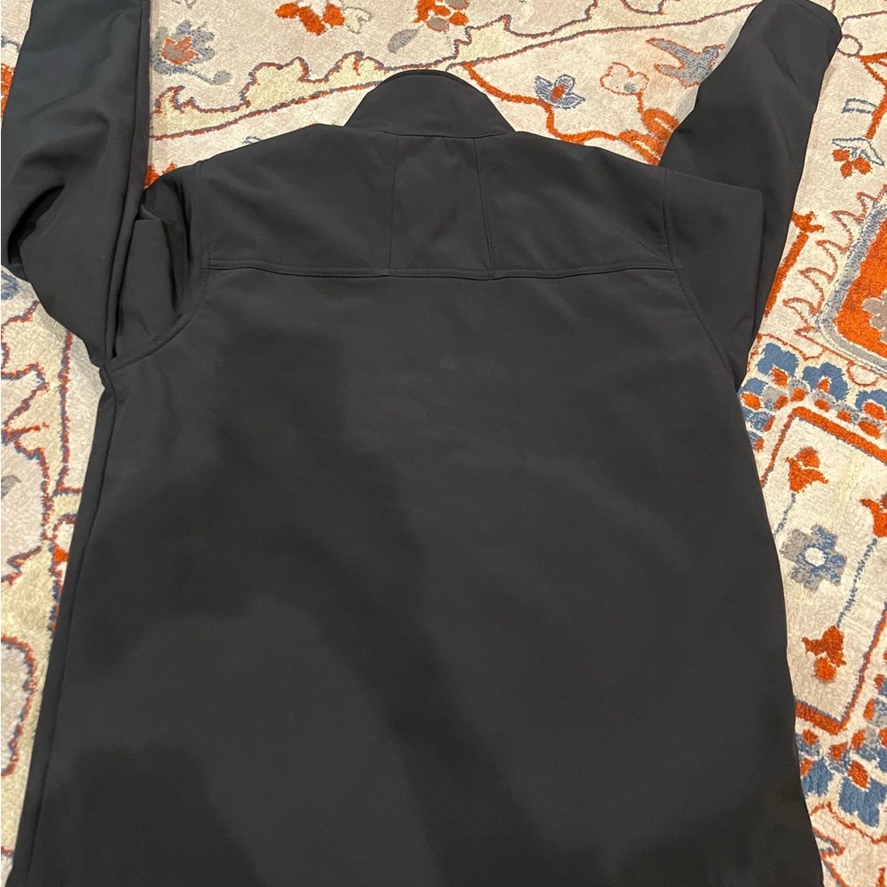 Men's Black Softshell Jacket Large - image 2